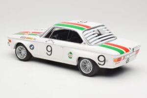 BMW 2800 CS E9 #9 Castrol BMW T. Moorkens / E. Haxhe 24 Hours of Spa 1971 Minichamps 1:18 155712709 Diecast - image 5 of 6