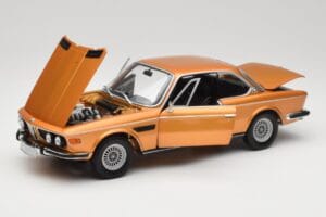 BMW 3.0 CSi E9 Gold Metallic Minichamps 1:18 180029027 Diecast - image 2 of 8