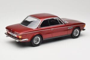 BMW 3.0 CSi E9 Red Metallic Minichamps 1:18 155028031 Diecast - image 2 of 6