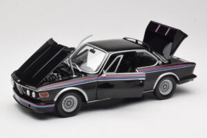 BMW 3.0 CSL E9 Black Minichamps 1:18 180029025 Diecast - image 2 of 8