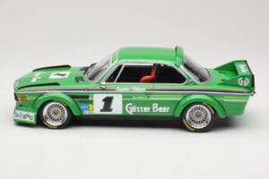 BMW 3.0 CSL E9 #1 Alpina G. Nilsson / D. Quester Winners Nürburgring 1977 Minichamps 1:18 155772501 Diecast - image 3 of 6