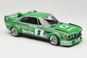 BMW 3.0 CSL E9 #1 Alpina G. Nilsson / D. Quester Winners Nürburgring 1977 Minichamps 1:18 155772501 Diecast - image 4 of 6