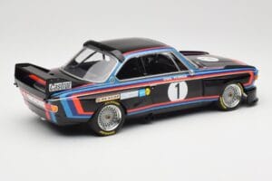 BMW 3.0 CSL E9 #1 BMW Motorsport H-J. Stuck Winner Norisring Trophy 1974 Minichamps 1:18 155742691 Diecast - image 2 of 6