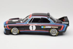 BMW 3.0 CSL E9 #1 BMW Motorsport H-J. Stuck Winner Norisring Trophy 1974 Minichamps 1:18 155742691 Diecast - image 3 of 6