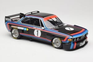 BMW 3.0 CSL E9 #1 BMW Motorsport H-J. Stuck Winner Norisring Trophy 1974 Minichamps 1:18 155742691 Diecast - image 4 of 6