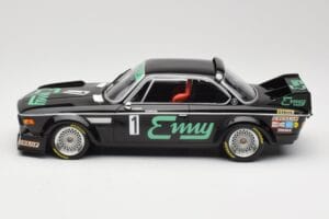 BMW 3.0 CSL E9 #1 F. Grano / P. Xhenceval GP Brno 1978 Minichamps 1:18 155782501 Diecast - image 3 of 6