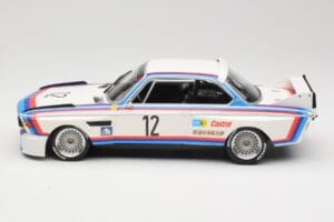 BMW 3.0 CSL E9 #12 BMW Motorsport C. Amon / H-J. Stuck Winners 6 Hours Nurburgring 1973 Minichamps 1:18 155732612 Diecast - image 3 of 6