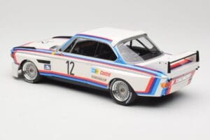 BMW 3.0 CSL E9 #12 BMW Motorsport C. Amon / H-J. Stuck Winners 6 Hours Nurburgring 1973 Minichamps 1:18 155732612 Diecast - image 5 of 6