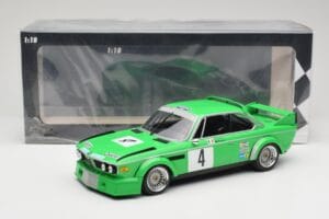 BMW 3.0 CSL E9 #4 Jolly Club Milano C. Finotto / C. Facetti Winners ETCC Zandvoort 1979 Minichamps 1:18 155792504 Diecast - image 6 of 6