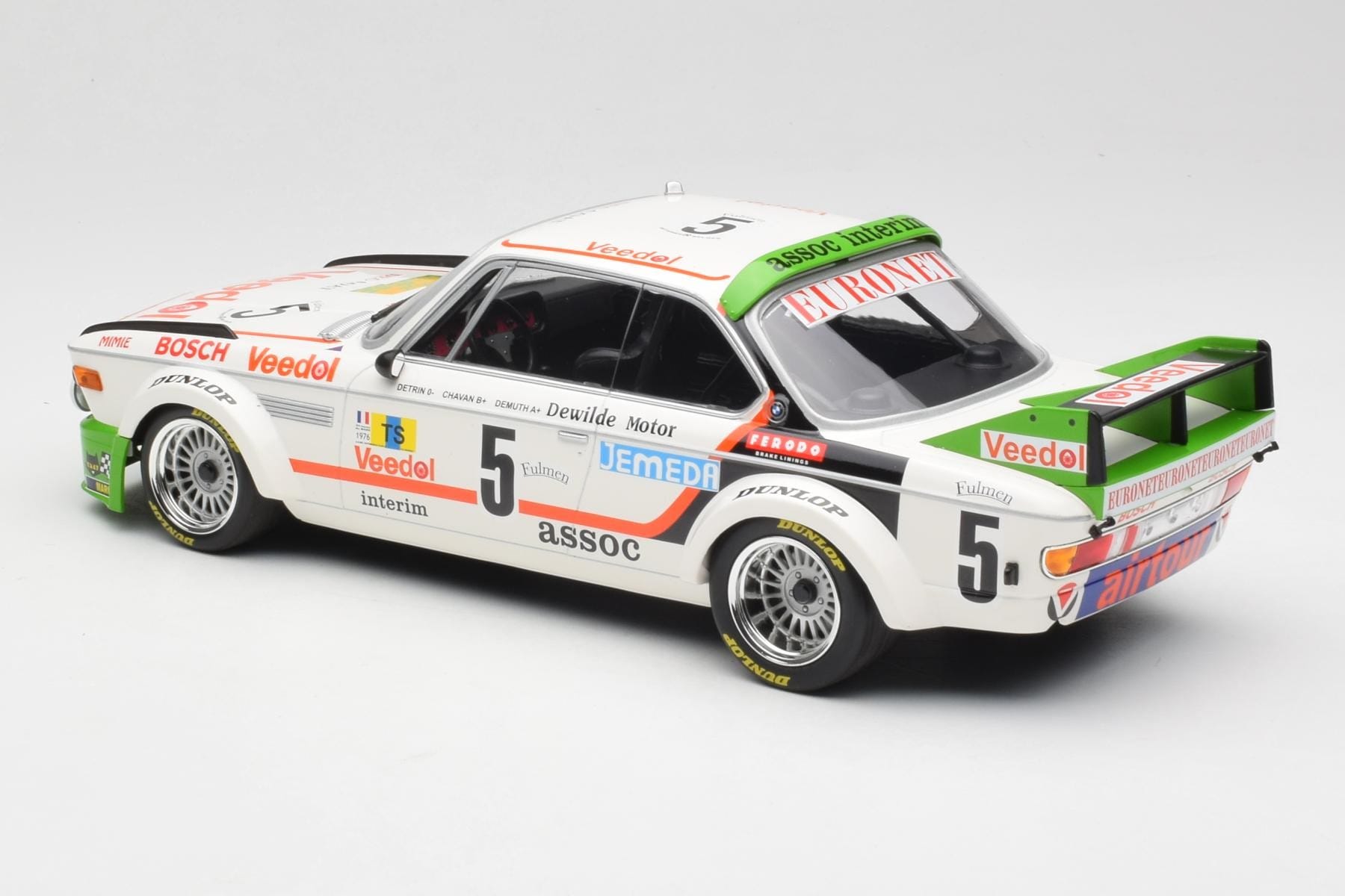 ミニチャンプス 1/18  3.0 CSL ターボ Gr5 フランクステラ ミニチャンプス 1/18 3.0 CSL ターボ Gr5 フランクステラ 1:18