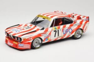 BMW 3.0 CSL E9 #71 Luigi Racing P. Xhenceval / J. Dieudonné 24 Hours of Le Mans 1977 Minichamps 1:18 155772571 Diecast