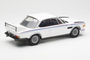 BMW 3.0 CSL E9 With Spoiler Set White Minichamps 1:18 180029021 Diecast - image 3 of 8