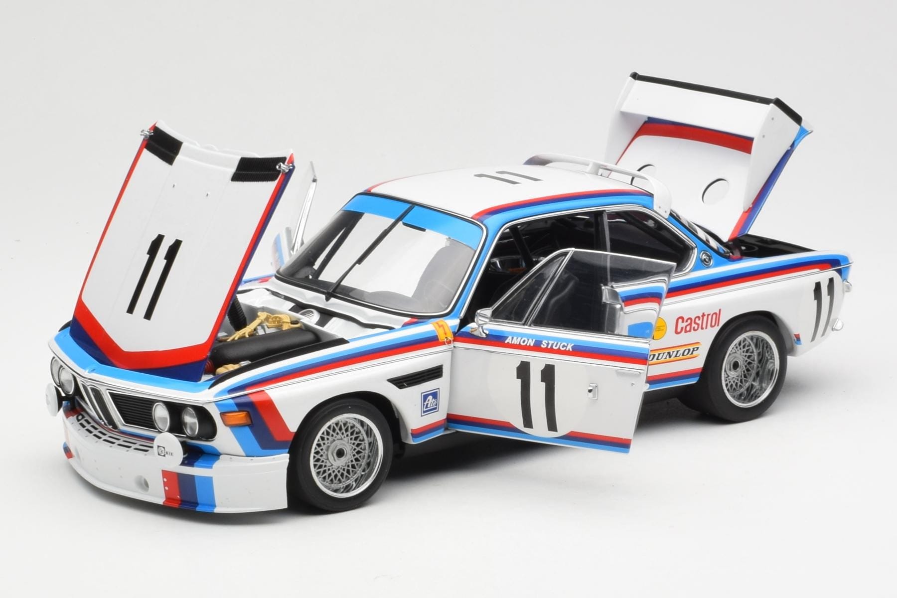 BMW 3.0 CSL #11 C. Amon / H. Stuck 24 Hours of Spa 1973 AUTOart 1:18