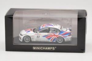 BMW 320i E46 #11 A. Priaulx ETCC Champion 2004 Minichamps 1:43 400042411 Diecast - image 4 of 4