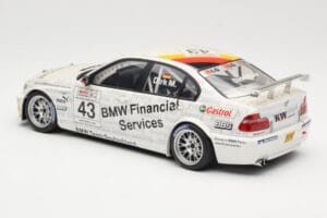 BMW 320i E46 #43 D. Muller WTCC 2005 AUTOart 1:18 80543 Diecast - image 5 of 6