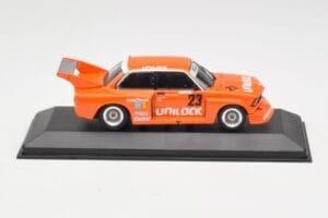 BMW 320i Group 5 #23 E. Cheever / G. Villeneuve 6 Hours of Mosport Class Winners 1977 Damaged Spoiler Minichamps 1:43 4007723 - image 3 of 5