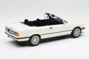 BMW 325i E30 Cabriolet Alpine White Norev 1:18 183213 Diecast - image 2 of 6