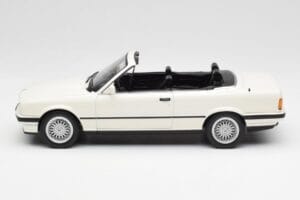 BMW 325i E30 Cabriolet Alpine White Norev 1:18 183213 Diecast - image 3 of 6