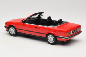 BMW 325i E30 Cabriolet Bright Red Otto 1:18 OT1194 Resin - image 5 of 6