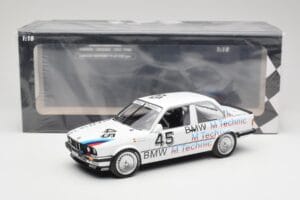 BMW 325i E30 #45 C. Danner / E. Rensing Linder Rennsport ETCC 1986 Minichamps 1:18 155862645 Diecast - image 6 of 6