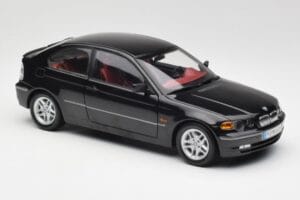 BMW 325Ti Compact E46 Black Kyosho 1:18 80430024440 Diecast - image 5 of 7