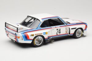 BMW 3.5 CSL #24 H. Stuck / S. Posey 12 Hours of Sebring 1975 Minichamps 1:18 80430139188 Diecast - image 3 of 8