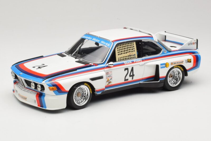 BMW 3.5 CSL #24 H. Stuck / S. Posey 12 Hours of Sebring 1975 Minichamps 1:18 BMW 3.5 CSL #24 H. Stuck / S. Posey 12 Hours of Sebring 1975 Minichamps 1:18 80430139188 Diecast