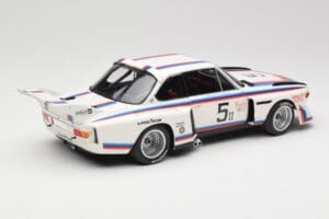 BMW 3.5 CSL E9 Gr.5 #5 K.W.M. Racing K. Miller / D. Cowart 6 Hours of Watkins Glen 1979 Minichamps 1:18 180792005 Diecast - image 3 of 8