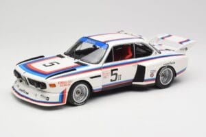 BMW 3.5 CSL E9 Gr.5 #5 K.W.M. Racing K. Miller / D. Cowart 6 Hours of Watkins Glen 1979 Minichamps 1:18 180792005 Diecast