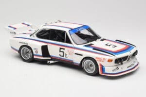 BMW 3.5 CSL E9 Gr.5 #5 K.W.M. Racing K. Miller / D. Cowart 6 Hours of Watkins Glen 1979 Minichamps 1:18 180792005 Diecast - image 6 of 8
