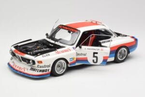 BMW 3.5 CSL E9 Gr.5 #5 S. Manhalter Winner Havirov Interseries 1977 Minichamps 1:18 180772005 Diecast - image 2 of 8