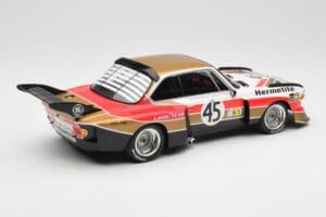 BMW 3.5 CSL E9 #45 Hermetite T. Walkinshaw / J. Fitzpatrick 24 Hours of Le Mans 1976 Minichamps 1:18 155762645 Diecast - image 2 of 6
