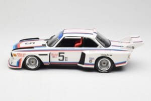 BMW 3.5 CSL E9 #5 K. Miller / D. Cowart 6 Hours of Watkins Glen 1979 Minichamps 1:18 155792605 Diecast - image 3 of 6