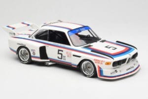 BMW 3.5 CSL E9 #5 K. Miller / D. Cowart 6 Hours of Watkins Glen 1979 Minichamps 1:18 155792605 Diecast - image 4 of 6