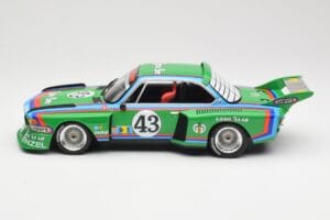 BMW 3.5 CSL E9 Schnitzer #43 D. Quester / A. Krebs 24 Hours of Le Mans 1976 Minichamps 1:18 155762643 Diecast - image 3 of 6