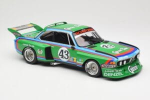 BMW 3.5 CSL E9 Schnitzer #43 D. Quester / A. Krebs 24 Hours of Le Mans 1976 Minichamps 1:18 155762643 Diecast - image 4 of 6