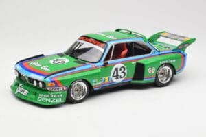 BMW 3.5 CSL E9 Schnitzer #43 D. Quester / A. Krebs 24 Hours of Le Mans 1976 Minichamps 1:18 155762643 Diecast
