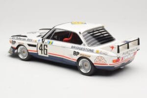 BMW 3.5 CSL E9 #46 Team Brock P. Brock / F. Muir / J. Aubriet 24 Hours of Le Mans 1976 Minichamps 1:18 153762646 Diecast - image 5 of 6