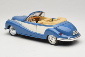 BMW 502 Cabriolet Blue Tchibo 1:18 45396 Diecast - image 7 of 8