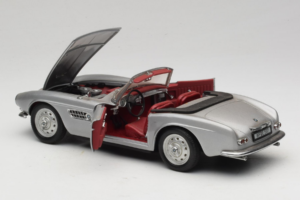 BMW 507 Cabriolet Silver Revell 1:18 8829 Diecast - image 5 of 8