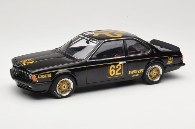 BMW 635 CSi E24 #62 J. Richards JPS Team BMW ATCC Winner 1985 AUTOart 1:18 88548 Diecast