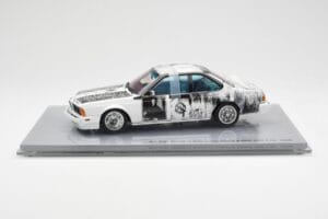 BMW 635 CSi E24 Art Car Robert Rauschenberg AUTOart 1:18 80430150924 Diecast - image 3 of 8