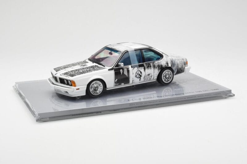 BMW 635 CSi E24 Art Car Robert Rauschenberg AUTOart 1:18 80430150924 Diecast