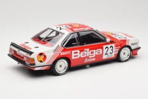 BMW 635 CSi E24 Belga Juma Racing M. Winkelhock / T. Regout 24 Hours of Spa 1985 Minichamps 1:18 155852523 Diecast - image 2 of 6