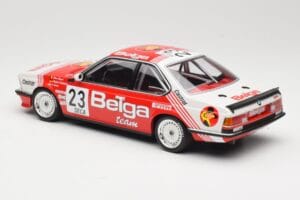 BMW 635 CSi E24 Belga Juma Racing M. Winkelhock / T. Regout 24 Hours of Spa 1985 Minichamps 1:18 155852523 Diecast - image 5 of 6