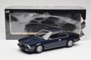 BMW 635 CSi E24 Blue Metallic Minichamps 1:18 155028101 Diecast - image 6 of 6