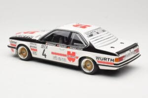 BMW 635 CSi E24 BMW Italia #4 R. Ravaglia / G. Berger 24 Hours of Spa 1984 Minichamps 1:18 155842504 Diecast - image 5 of 6