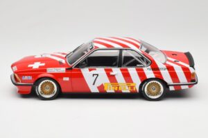 BMW 635 CSi E24 #7 BMW Italia G. Brancatelli / H. Kelleners Brno Grand Prix 1984 Minichamps 1:18 155842507 Diecast - image 3 of 6