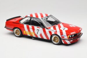 BMW 635 CSi E24 #7 BMW Italia G. Brancatelli / H. Kelleners Brno Grand Prix 1984 Minichamps 1:18 155842507 Diecast - image 4 of 6