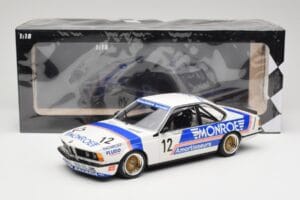 BMW 635 CSi E24 #12 C. Ballot-Léna / Deyne 500km Monza 1985 Minichamps 1:18 155852512 Diecast - image 6 of 6